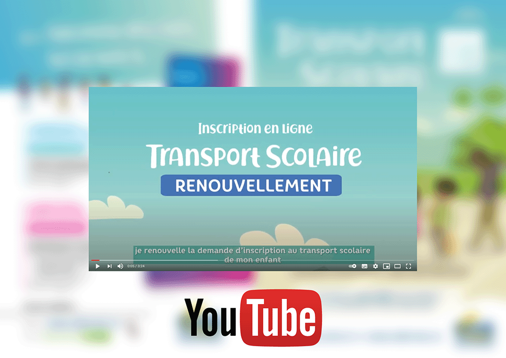 Youtube vidéo : Inscriptions