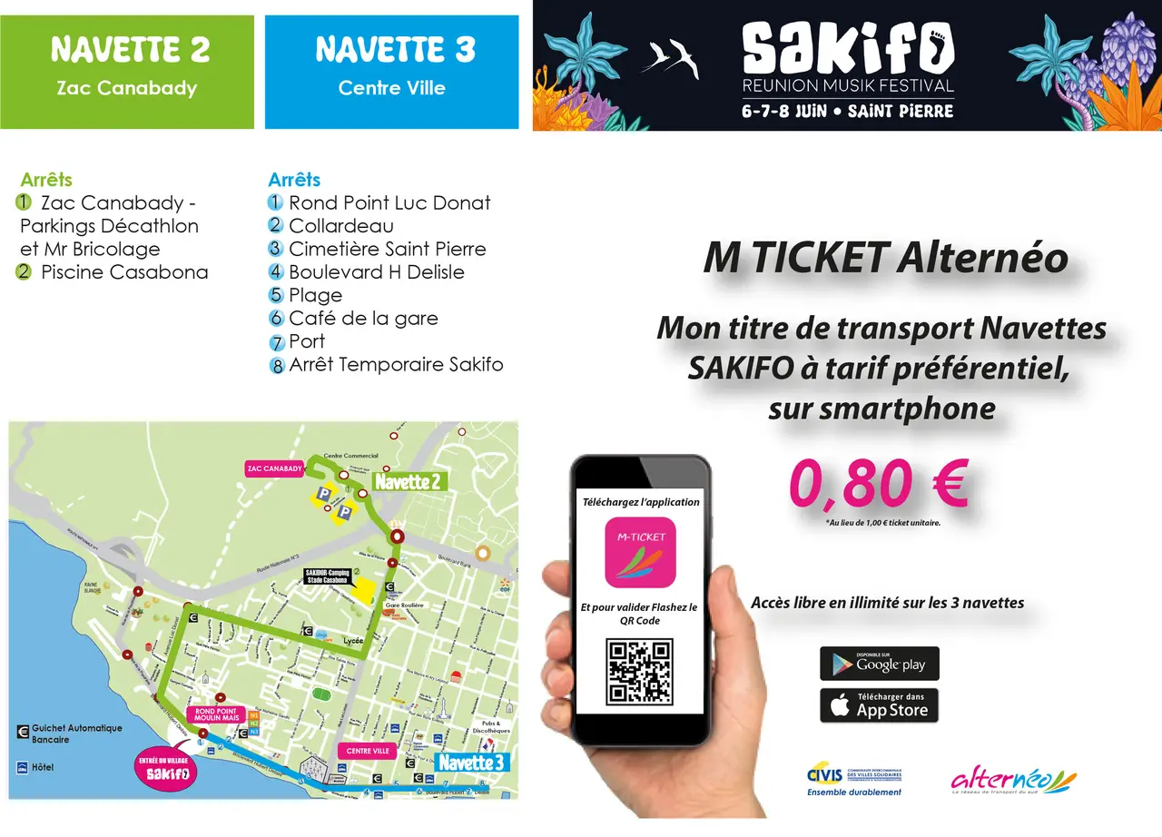 SAKIFO 2025 navette 2 & 3