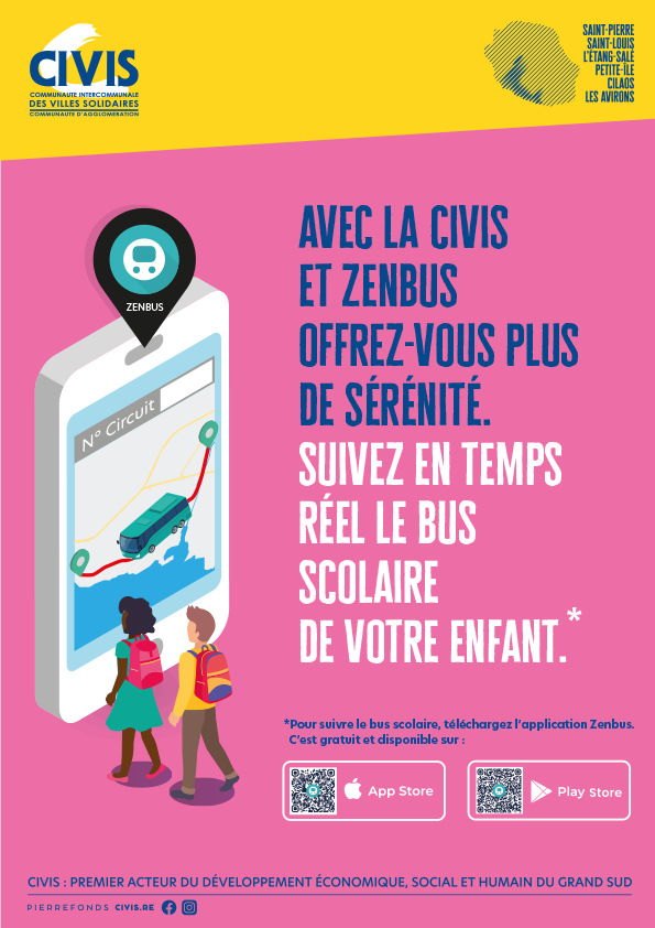 affiche promotionnelle du service Zenbus