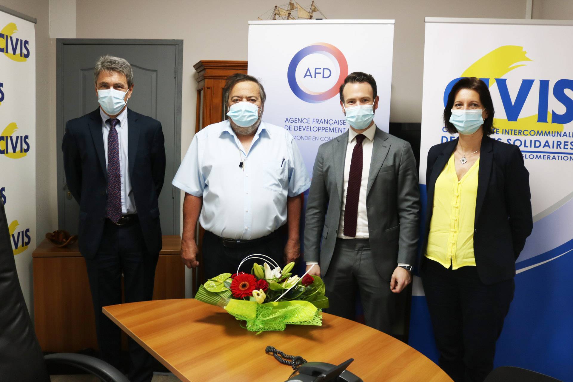 L'AFD et la CIVIS signent une convention de prêt