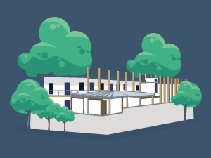 Rénovation énergétique de l'archipel des métiers d'art de Cilaos